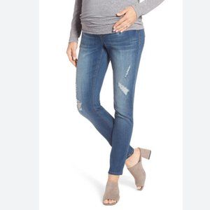 1822 Maternity distressed Skinny Jeans